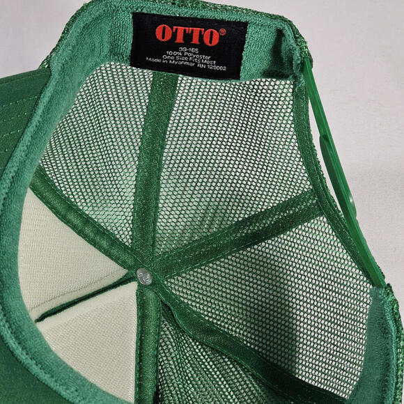 Stratos Snowmass Otto Trucker Puff Mesh Snapback Hat - Picture 8 of 9